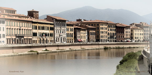 Riverfront, Pisa