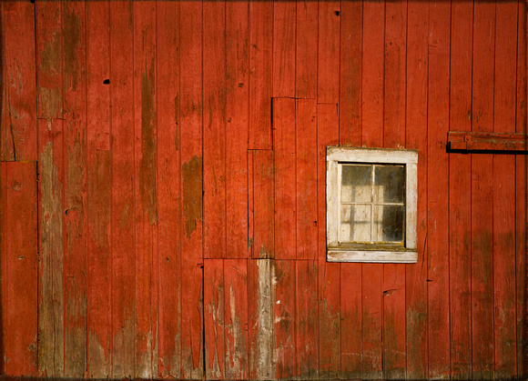 Red Barn Window
